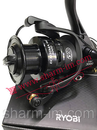 Котушка Ryobi Ecusima GC 3000 Vi (5+1) Оригінал без запасної шпулі, фото 1