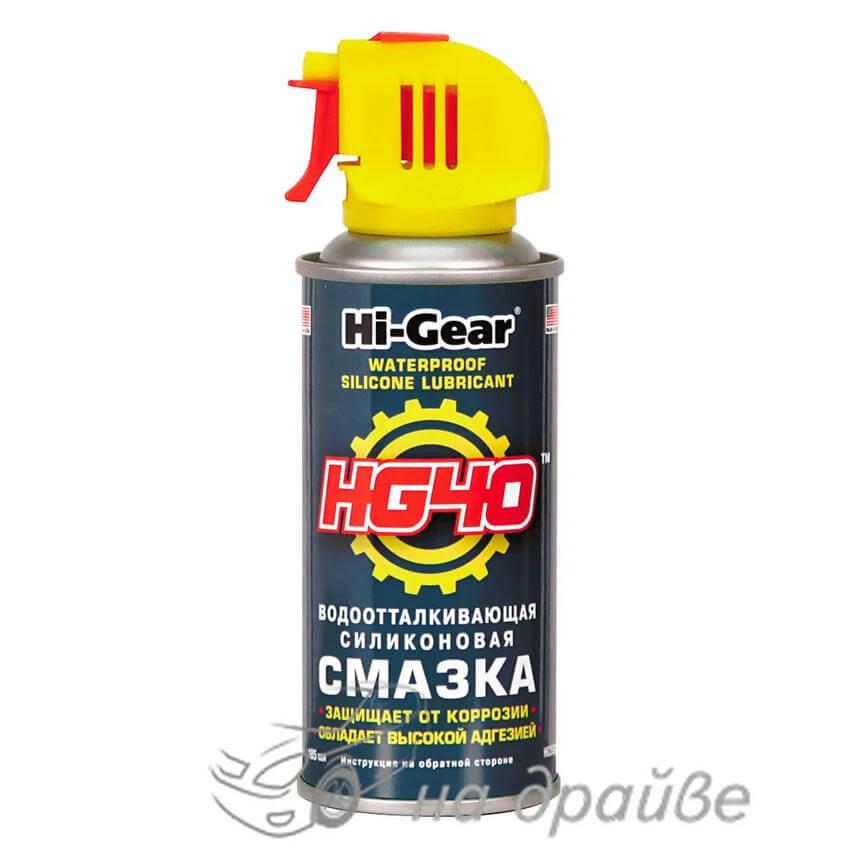 HG5502 125г Водовідштовхувальна силіконова змазка Hi-Gear