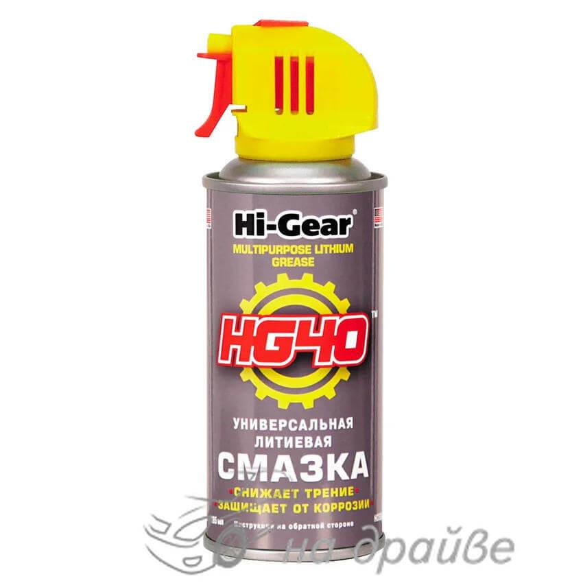 HG5504 142г Універсальна літієва змазка, аерозоль Hi-Gear