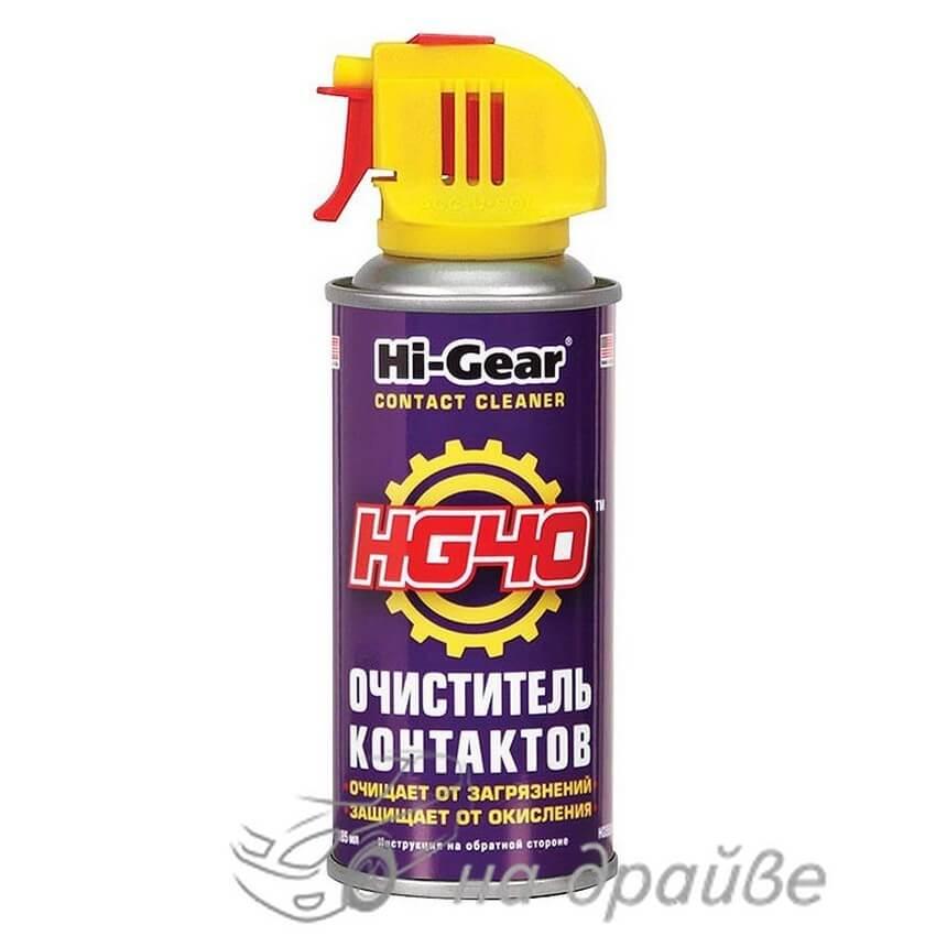 HG5506 114 г Очисник контактів HG40, аерозоль Hi-Gear