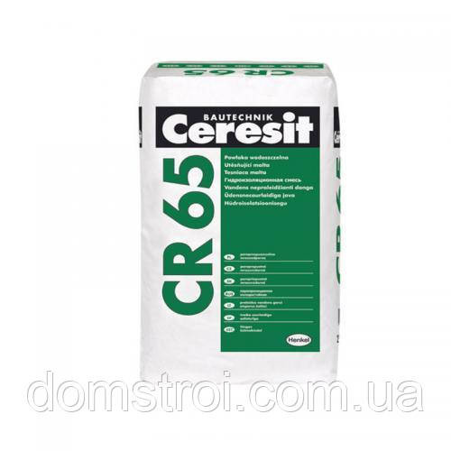 Гідроізоляційна суміш полімерцементна CERESIT CR-65 (25 кг)