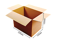 Коробка для пересылки почтой 225х155х105 ящики из гофрокартона для почтовых пересылок