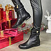 Черевики жіночі чорні на низькому ходу. TM Vasha Para, фото 5