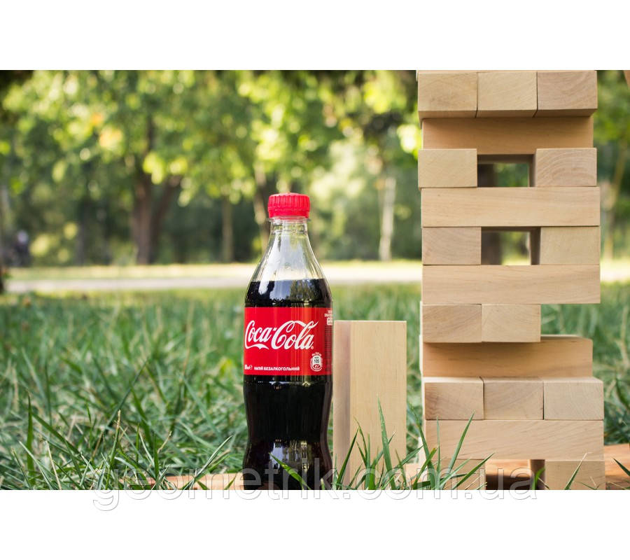 Настольная игра "Jenga BIG" в деревянном боксе (большая Дженга, уличная Джанга) - фото 3 - id-p810840433