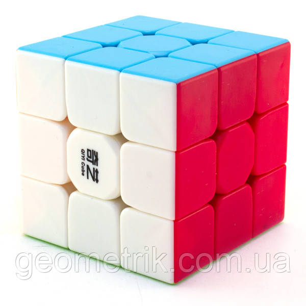 Warrior W QiYi MoFangGe 3x3 stickerless | Кубик Рубіка 3х3 Варіор кольоровий