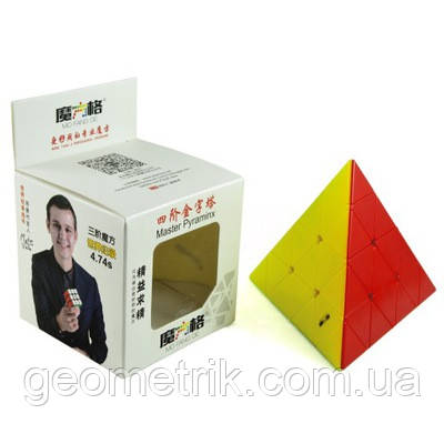 Купить Пирамидка QiYi Master Pyraminx 4x4 stickerless | Пирамидка 4х4 ...