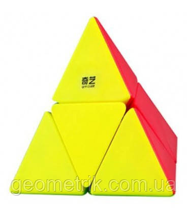 QiYi Pyramorphix 2x2 stickerless | Піраморфікс (Пірамідка) 2х2 без наліпок