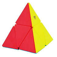 QiYi Pyramorphix 2x2 stickerless | Піраморфікс (Пірамідка) 2х2 без наліпок, фото 4