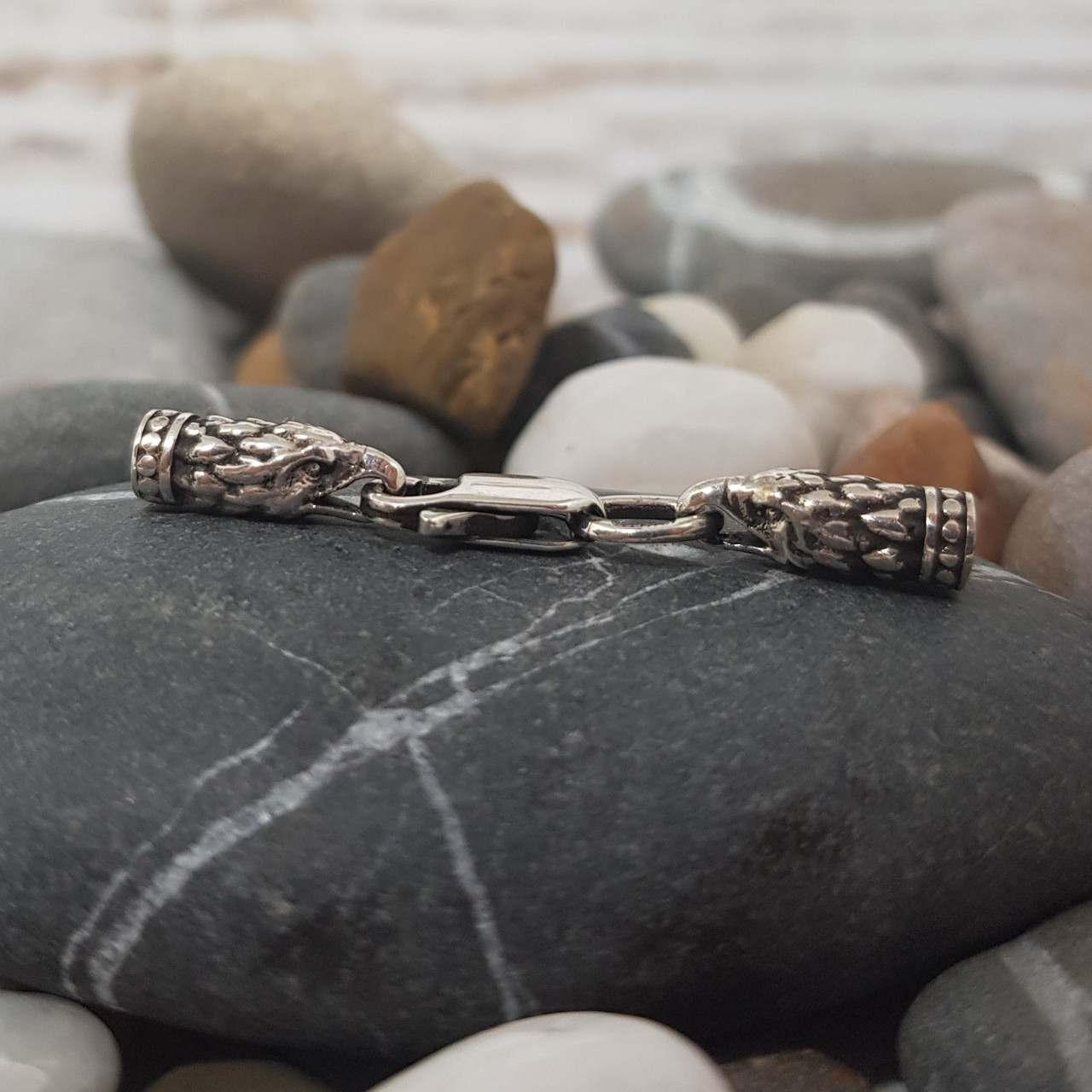 Кінцівки голови на шнур або браслет Яструби, Соколи, Орли 3 розміри, срібло 925пр.