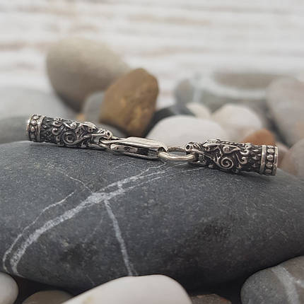 Кінцевик на браслет Вовк 3 розміру, фото 2