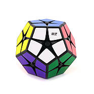 QiYi Kilominx 2х2 Megaminx black | Кібімінкс 2х2 без наліпок, фото 6