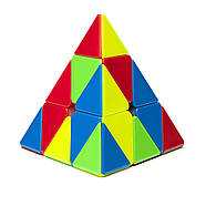 QiYi Pyraminx MS Magnetic stickerless | Пірамідка Магнітна 3х3, фото 4
