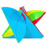 QiYi Clover Pyraminx stickerless | Пірамідка Клевер без наліпок, фото 6