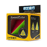 QiYi Clover Pyraminx stickerless | Пірамідка Клевер без наліпок, фото 7