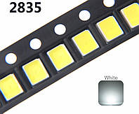 Белый свет (6000K-6500K) светодиод SMD 2835 0.5Вт 3В 150 мА