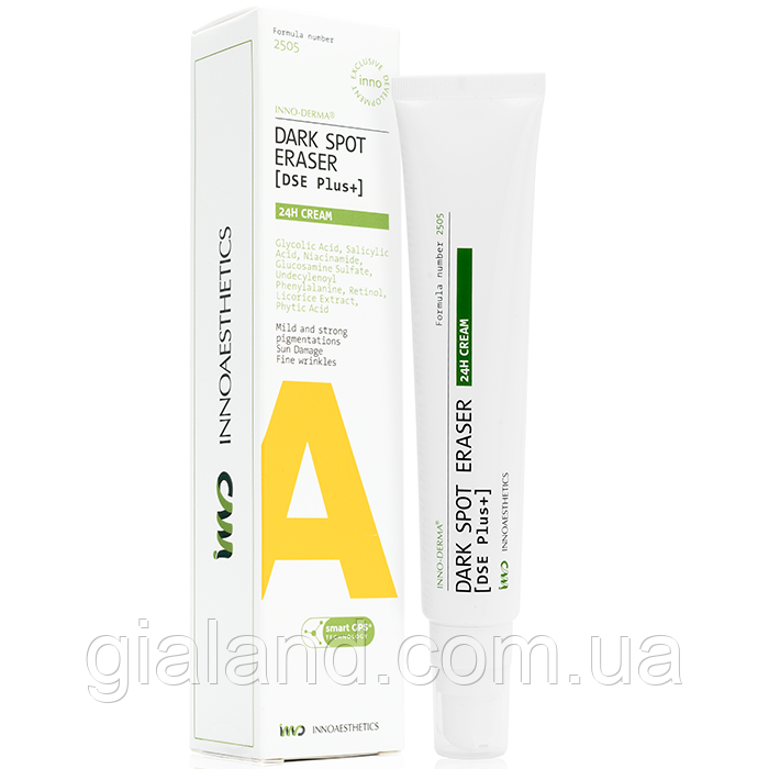 Крем для вирівнювання кольору обличчя Innoaesthetics Inno-Derma Dark Spot Eraser 24H