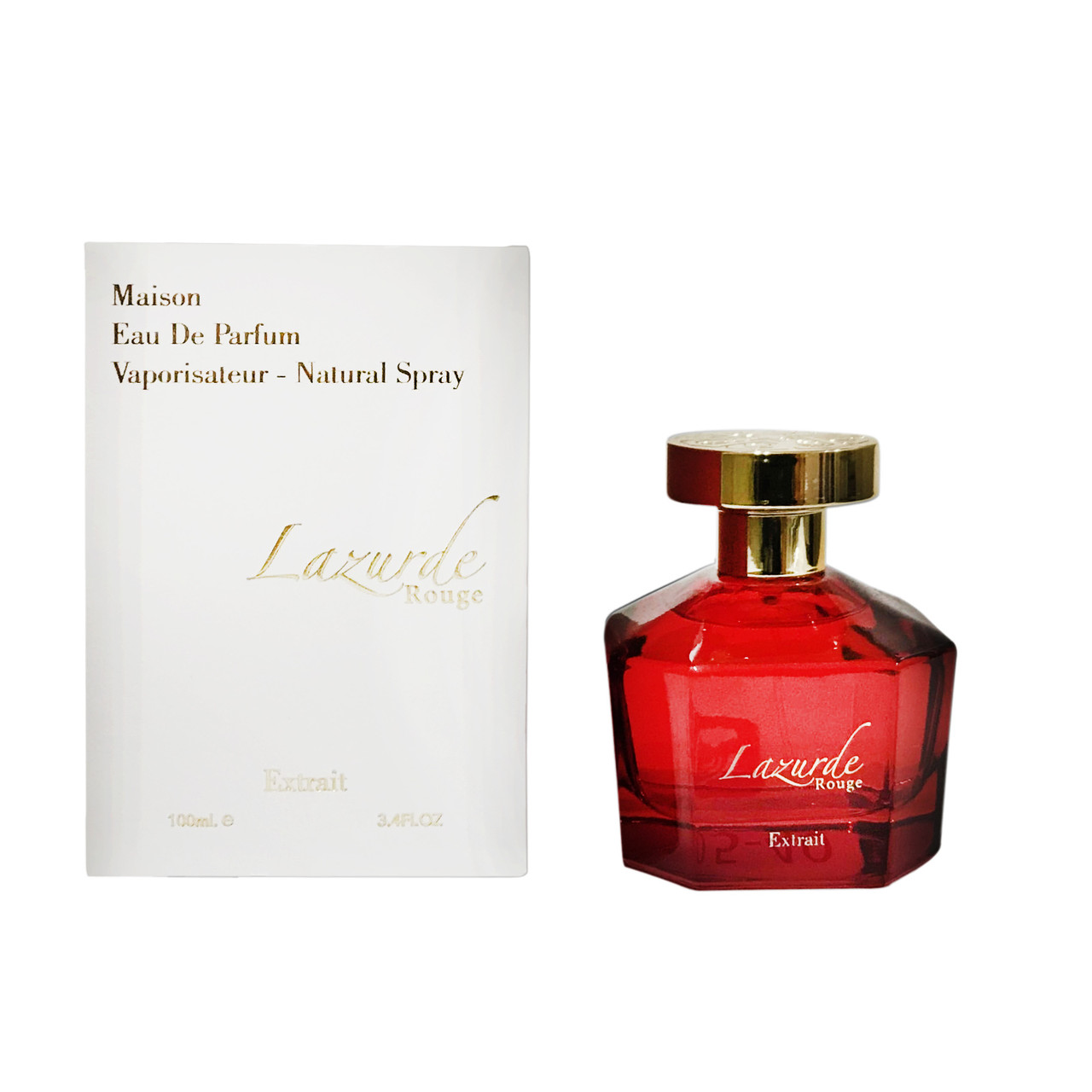 Парфумована вода жіноча Fragrance World Lazurde Rouge Extrait 100ml