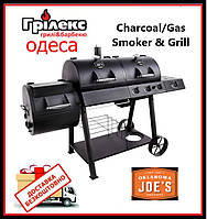 Комбинированный гриль-коптильня Oklahoma Joe s Longhorn Combo Charcoal/Gas Smoker & Grill