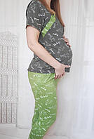 Піжама для вагітних штани та кофта для годування