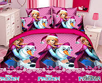 Постельное белье девочке Холодное сердце 1,5-спальный комплект Disney Frozen Elza R8764