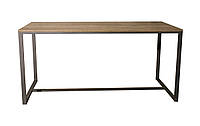Стол обеденный лофт "Вива 1400" для дома. Кухонный стол из металла