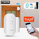 Бездротова Wi-Fi дверна/оконна сигналізація Fuers WIFID01. Tuya/Smart Life, фото 2