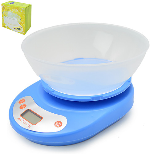 Ваги кухонні електронні 0~5кг 21*16*5.5см R88496, фото 1