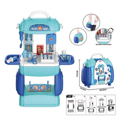 Набір іграшковий лікар в валізі 8393P