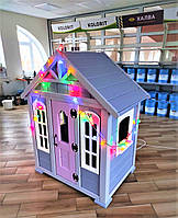 Дитячий будиночок 1100х800х1500 ігровий розбірний для дому і дачі від виробника