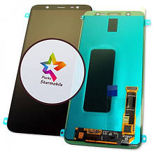 Дисплей Samsung J810 Galaxy J8 2018 + сенсор чорний Incelll | модуль
