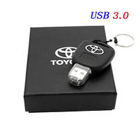 Флешка в виде ключа зажигания Тойота Toyota в подарочной коробке 128Гб USB 3.0