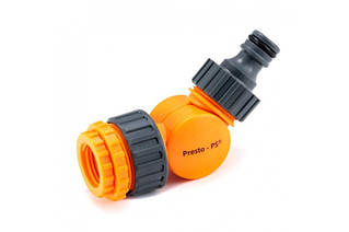 Фітинг Presto-PS поворотний адаптер для коннектора з внутрішньою різьбою 1/2-3/4-1 дюйм (5821)