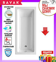 Прямоугольная ванна 170x75 см Ravak 10° CA71000000