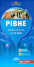 РІВНЕ 
план міста  
1 : 12 000 
( 1 :см = 120 м ) 
2021 рік