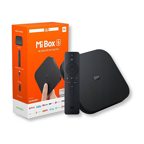 Приставка Xiaomi Mi Box S 4k 2/8 GB NEW 2023р Медиаплеер, Смарт ТВ ...