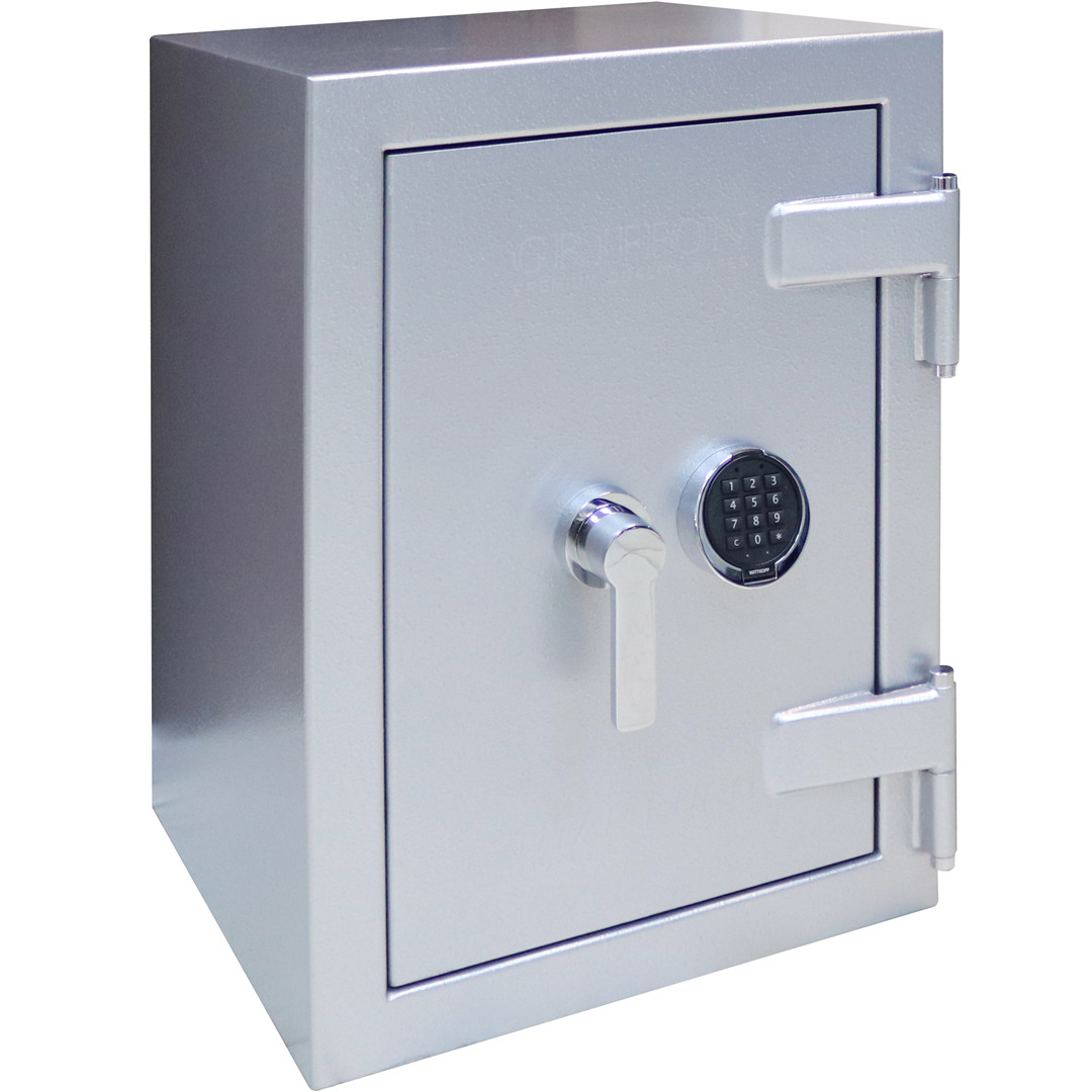 Вогнезломостійкий сейф GRIFFON CLE II.68.E MAX SILVER, фото 1