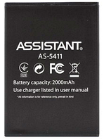 Аккумулятор (батарея) для Assistant AS-5411 2000mAh Оригинал