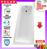 Асимметричная акриловая ванна 150x80 см Excellent Ava Comfort WAEX.AVP15WH правосторонняя