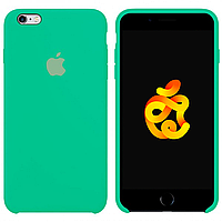 Силиконовый чехол для iPhone 6, iPhone 6s Apple Silicone Case Зелений