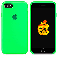Силиконовый чехол для iPhone 6, iPhone 6s Apple Silicone Case Яскраво-зелений