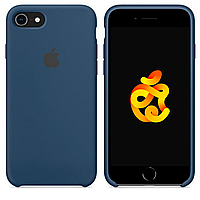 Силиконовый чехол для iPhone 6, iPhone 6s Apple Silicone Case Темно-синій