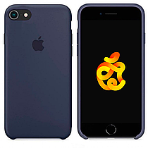 Силиконовый чехол для iPhone 6, iPhone 6s Apple Silicone Case Глибокий синій