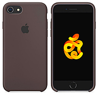 Силиконовый чехол для iPhone 6, iPhone 6s Apple Silicone Case Темно-коричневий