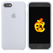 Силиконовый чехол для iPhone 6, iPhone 6s Apple Silicone Case Сіро-блакитний