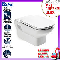 Унитаз подвесной Roca Dama Senso A346517000 с сидением Soft-Close 801334N04P