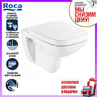 Подвесной унитаз Roca Debba A34H998000 с сидением Soft-Close