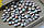 Буси з річкового Перли Бароко (баркові перли, перли — монетки) темно-сірого кольору з переливом, фото 4