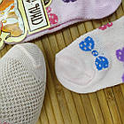 Шкарпетки дитячі літні з сіточкою, дівчинка Стиль Люкс 20-529 "бантики" р. 16-18, асорті, 20015046, фото 5