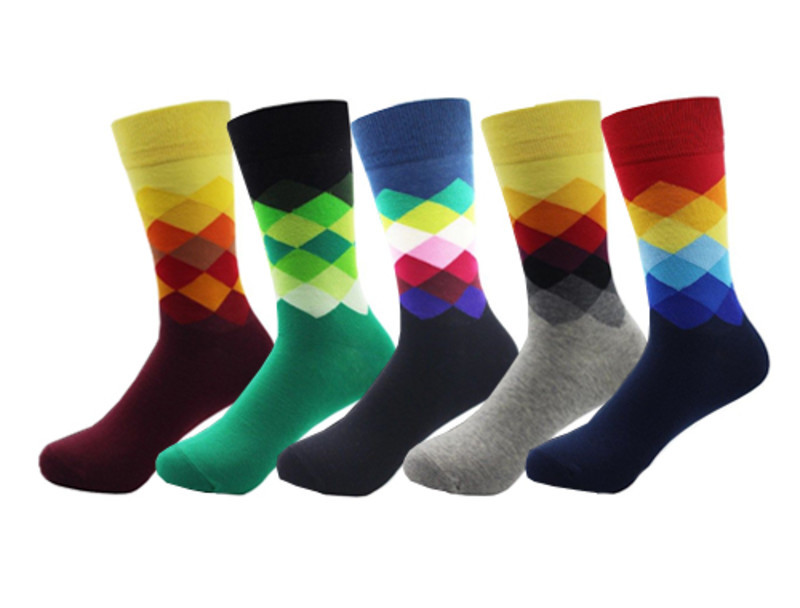 Високі шкарпетки Friendly Socks. Колір різнокольоровий. Артикул: 27-0299