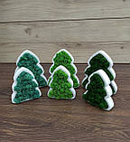 Ялинка з моху, ялинка на стіл, новорічний подарунок, фото 5